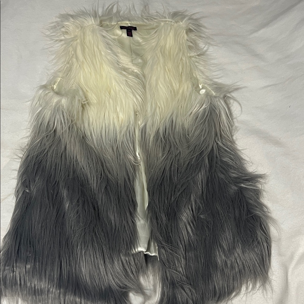 Material Girl Ombré Long Vest